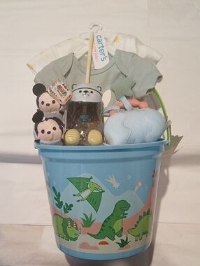 Baby Easter Basket With Toys